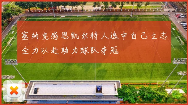 塞纳克感恩凯尔特人选中自己立志全力以赴助力球队夺冠