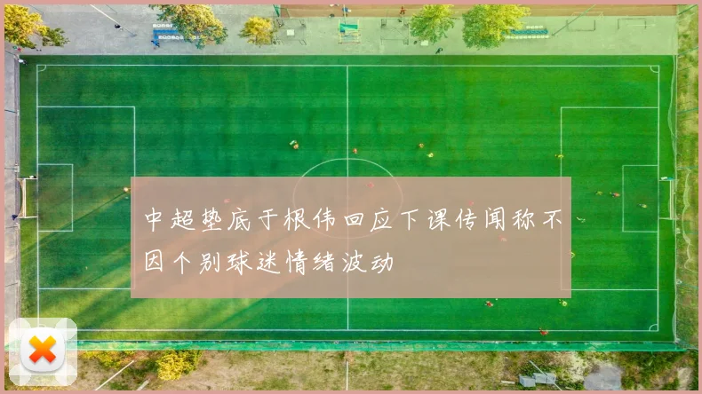 中超垫底于根伟回应下课传闻称不因个别球迷情绪波动
